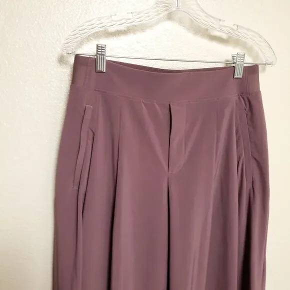 ATHLETA Brooklyn Heights Mauve Career Wear Office Professional Dress Pants 6 - Picture 4 of 10
